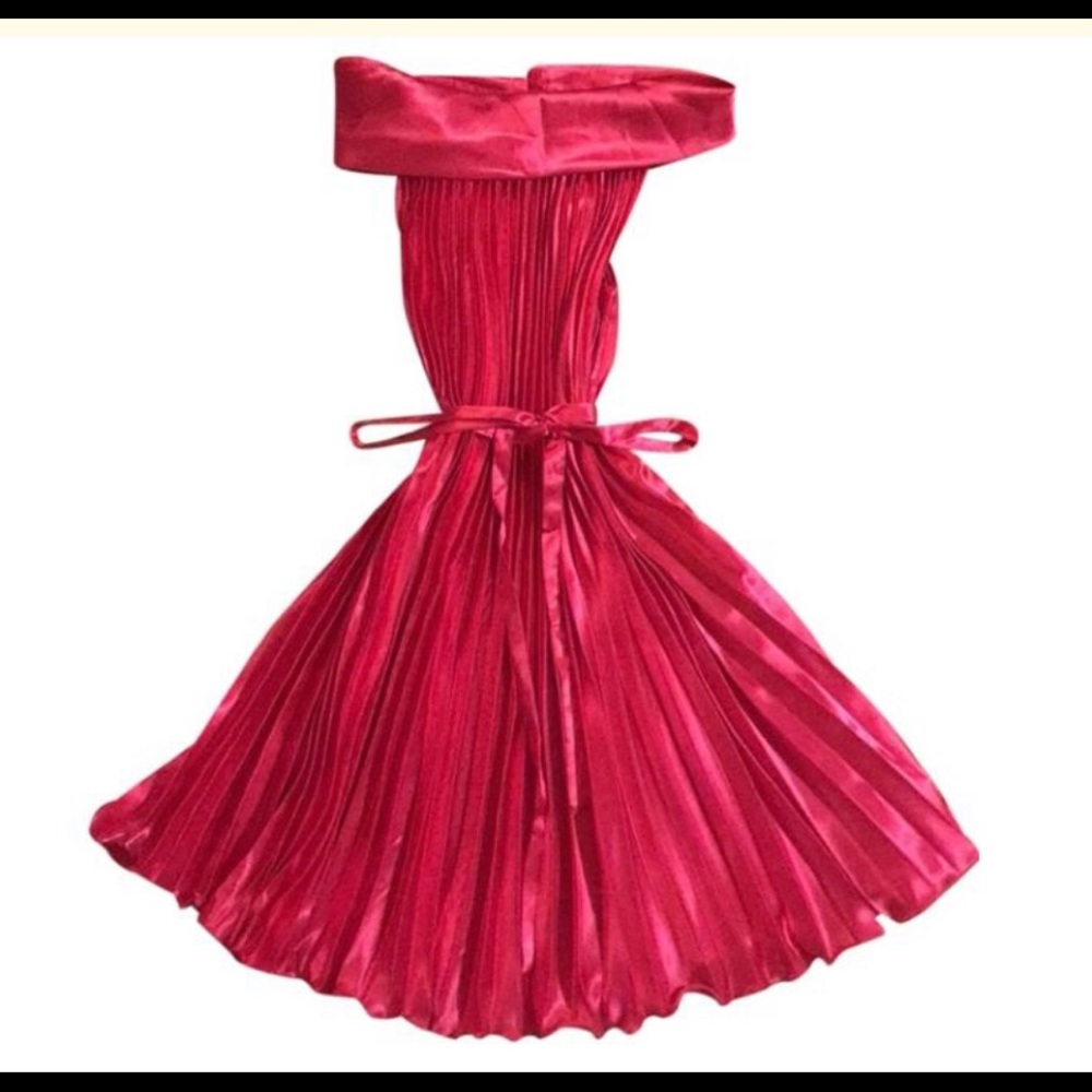 Fuschia pink  short party dress '